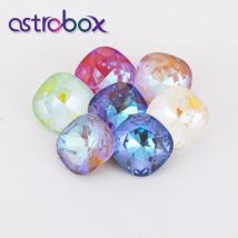 Astrobox K9 Glas-Kristall-Glitzer zum Basteln, hochwertiger Pointback-Stein zum Aufnähen, Hochzeit, Strasssteine für Dekoration, Kleidung