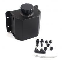 Serbatoio del serbatoio dell'olio in alluminio da 1 litro con tappo di scarico Serbatoio dell'olio di sfiato Serbatoio del carburante Stile universale