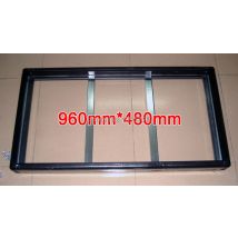 2 Set/Packs Gicl-3590 Aluminium rahmen, Bildschirm Größe 960*480mm; werden geeignet für P5 P10 LED display Panel