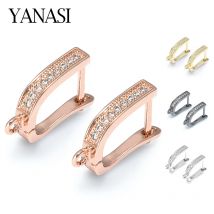 NEU DIY Ohrringe Zubehör Gold/Silber/Roségold Schmuck Ohrring Haken Zubehör Damen Ohrringe Herstellung von Schmuck