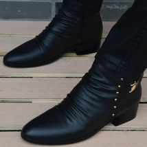 Neue Mode Männer Stiefel Aus Echtem Leder Männer Britischen Herbst Winter Warme Plüsch Stiefeletten Mann Casual schuhe Zapatos mann hombre