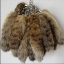 Leopard Fuchsschwanz Pelztasche Charm Anhänger Damen Chic Fuchsschwanz Schlüsselanhänger Handtasche Schultertasche Dekor Anhänger Schlüsselanhänger