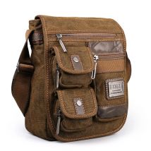 2022 Ruil Vintage Retro Leinwand Schulter Taschen Neue Multifunktions Mann Freizeit Werkzeug Messenger Paket Schule Handtasche