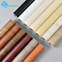 YUNPOINT Holzmaserung Selbstklebende PVC-Tapete Tischplatten-Renovierungsaufkleber Schlafzimmer Kleiderschrank Wasserdichte Dekorfolie