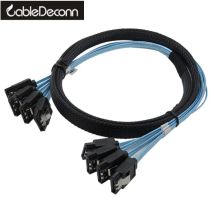 Hohe Geschwindigkeit 6Gbps 4 teile/satz Sata Kabel Sas Kabel Hohe Qualität für Server 0,5 M 1M
