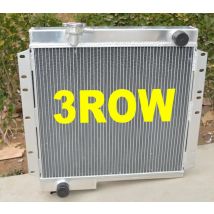 NUOVO radiatore in alluminio 3 core 62mm per TOYOTA landcruiser 42 BJ40 BJ42 Land Cruiser