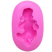 M0159 3D Baby Form Silikon Form Zucker Form Schokolade Mold fondant Kuchen dekorieren Werkzeug