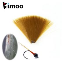 Bimoo Diametro Fine Nylon Marrone Conico Galleggiante Fly Tying Mayfly Coda Fibra Perdigon Ninfa Code Fly Tying Materiale
