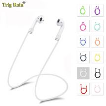 Pasek do słuchawek Airpods Anti Lost Strap String Rope do słuchawek Bluetooth Silikonowy przewód kablowy