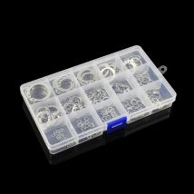 225 Stück 304 Edelstahl Schaft Sicherungsring M3-M25 15 Größen Sicherungsring Set Sicherungsring Sicherungsring