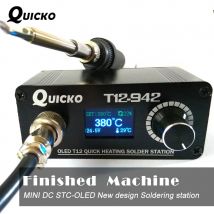 T12-942 OLED MINI stacja lutownicza Cyfrowa elektroniczna lutownica Wersja DC Przenośna bez