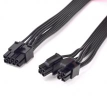 CPU 8 Pin auf 4+4 Pin ATX Netzteil Kabel 8Pin auf 8pin EPS Kabel P8 auf P4 für Cooler Master Silent Pro Hybrid 1300W modular
