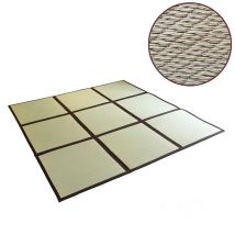 Japanische traditionelle Igusa Tatami Teppich Bodenmatte Rush Tatami Matte Einheit Bodenlaken leicht