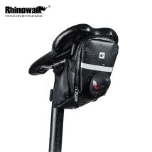 Rhino walk Fahrrad tasche Fahrrad wasserdichte Aufbewahrung Sattel tasche Sitz Fahrrad Schwanz hinten reflektierende Tasche Sattel Bolsa Bicicleta Zubehör