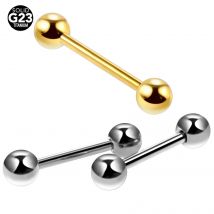 10 Stücke/20 Stücke/50 Stücke G23 Titan Zunge Piercing Frauen Sexy Zunge Ringe Industrielle Barbells Sexy Körperschmuck für Bar Mädchen