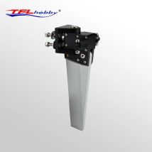 TFL Echtem Teile! Simulation Big Rudder & Track Control Arm für KATZE 1,2 M RC Katamaran Boot