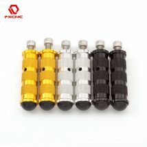 8MM CNC Aluminium Motorrad Rennrad Fußstütze Fußrasten Fußrasten Pedale Für Universal Motorräder Yamaha Kawasaki Honda