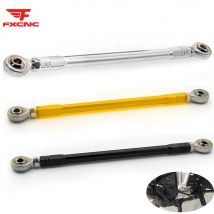 CNC Aluminium Motorrad Schalthebel Stange Gestänge Für Universal Modifizierte Fußrastenanlage Fußrasten 170 180 190 200 210 240 260 280mm