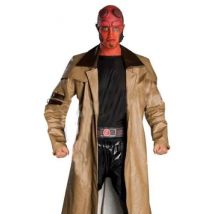 Hellboy hölle jungen Goldene Armee cosplay kostüme set top + hose + mantel + gürtel + maske 11