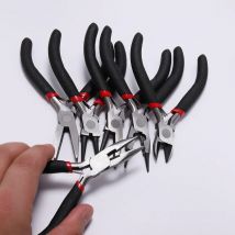 Runde Nase Ende Schneiden Schmuck Beadwork Reparatur Ferronickel Carbon-Gehärtetem Stahl Zangen Werkzeuge Ausrüstung Zangen Fit DIY Handwerk