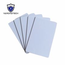 100 Blank Druckbare PVC Kunststoff Foto id Weiß Kreditkarte 30Mil CR80 freies verschiffen