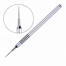 Nail art Pinsel Punktierung Stift Skulptur Carving Stift Silikon Kopf Malerei Pinsel für 3D Gestaltung Zeichnung Nail art Punktierung Werkzeuge