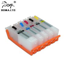 PGI 580 581 nachfüllbare Tintenpatrone mit permanentem Chip für Canon PIXMA Ts705 TR7550 TR8550 TS6150 TS8150 TS9150 TS9155 Drucker