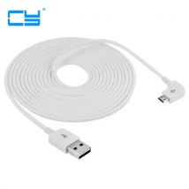 90 Grad kurzes Micro-USB-Kabel, 2 A, 90 Ecken, Schnellladung, USB auf Micro-USB-Winkel, Ladegerät, Synchronisierungsdaten, Schnellladekabel, 100 cm