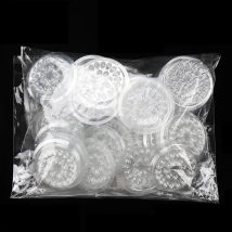 HOT 100 pz Usa E Getta Titolare Adesivo Colla Pallet Adesivo Per Estensione Delle Ciglia Strumenti di Trucco Del Ciglio Fiore di Plastica Ciglia