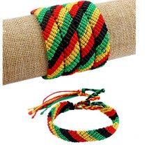 1 Stücke Bunte Rasta Freundschaftsarmband Armband Bunte Baumwolle Seide Surfer Boho Armreif Seidenschnur Beste Freunde Geschenke