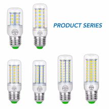 10PCS Ampulle LED E27 220V E14 LED Lampe Mais Birne SMD5730 energiesparende Beleuchtung hause Bombillas LED für innen Kronleuchter Kerze