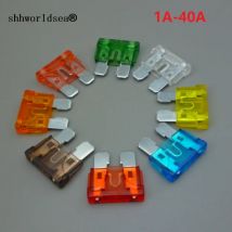Shhworldsea Medium Auto-Flachsicherungen, Sortiment, Standardsicherung, 1 A, 2 A, 3 A, 5 A, 7,5 A, 10 A, 15 A, 20 A, 25 A, 30 A, 35 A, 40 A, Auto, LKW