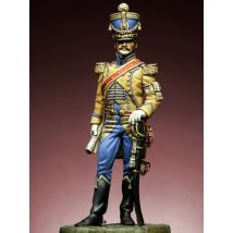 Napoleonischer Offizier Resin-Modellbausatz 54 mm Maßstab Sammlerfigur für Spiele und Ausstellung