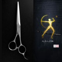 Forbici da barbiere Titan, utensili da taglio per parrucchieri, cesoie per sfoltire per parrucchieri, acciaio 440c da 5,5,6,0,5 pollici