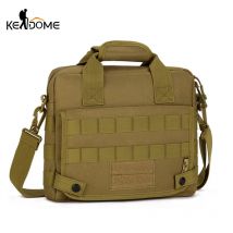 MOLLE Camouflage Outdoor Umhängetasche Herren 10-Zoll-Laptop Taktische Umhängetasche Ipad 4,5 Aktentasche Handtaschen Damen XA566WD