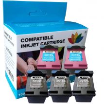 Kompatible Tinte für HP 301 XL Deskjet 1000 1010 1050 1050A 2510 2514 2540 2542 2547 Drucker, nachgefüllt Tinte Patronen hp 301