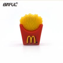 Pommes Frites USB-Stick Food Pen Drive USB-Stick süße U-Disk 16 GB 4 GB 8 GB 32 GB 64 GB Pendrive USB 2.0 schönes Geschenk