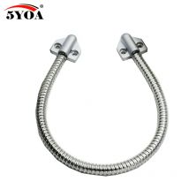 5YOA Anello per porta Manicotto di protezione per montaggio a vista elettrico Cavo di controllo accessi Linea per serratura di controllo Serratura per porta Acciaio inossidabile
