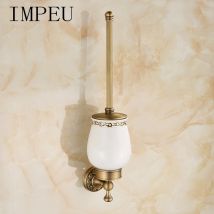 Luxus Wc Pinsel Halter, Traditionellen Europäischen Königlichen Stil, Bad Zubehör für Home/Hotel/Motel, designer Sammlung