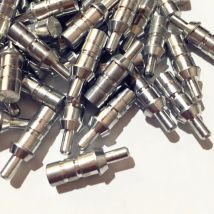 30 Stück Aluminiumstifte Pfeilnocken für ID 4,2/6,2 mm Pfeilschäfte Bogen Jagd Bogenschießen