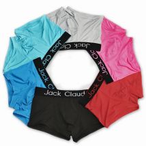 Jack Claude Herren-Unterwäsche, Boxershorts, männliche Höschen, Beutelhülle, transparente Unterhose, enge Unterhose, Boxershorts