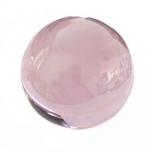 60mm Schöne Dekoration Mixcolor Glas Kugel Magie FengShui Rosa Kristall Ball & Globus Kristall Briefbeschwerer Ball