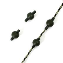 100PCS Karpfen Angeln Tackle Kit Shock Perlen Silikon Rig Rohr Schläuche Karpfen Angeln Haar Rig Heli Rig Material Zubehör für Karpfen