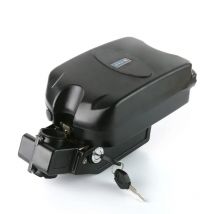 Custodia in plastica per bici con custodia stile rana 36v 48v con lampada di visualizzazione dell'alimentazione