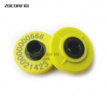 10pcs ISO11785 125-134.2KHZ EM4305 chips  Sheep Goat Hog Cattle Beef Cow Ear Tag