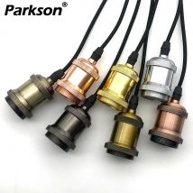 Vintage Retro Edison Lampe Pendelleuchte E27 Sockel Pendelleuchten Schraube Lampensockel Aluminium Licht Industrie Retro Lampenfassung