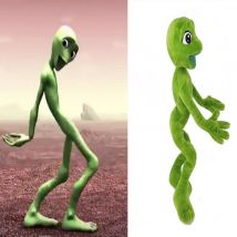 Dame Tu Cosita Martian Man Plüschtiere & Hobbys Plüschpuppen & Stofftiere Tanzendes Alien-Spielzeug Mobiler Halter Bestes Geschenk für Kinder