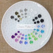 3000pcs/Lot 4/5/6mm Cup Round No Hole Loose Sequins Glitter Paillette Sewing Wedding Confetti Craft High Quality Kids DIY