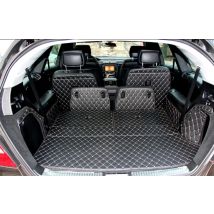Gute Qualität! Maßgeschneiderte Kofferraummatten für Mercedes Benz R-Klasse W251 6/7 Sitze 2021-2006 Laderaummatte Kofferraumteppich Abdeckung