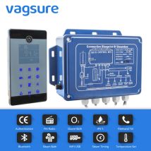 2,8 KW IPX5 Bluetooth & MP3 USB Touch Dampf Controller Sauna Generator Dampf Zeit Einstellung &